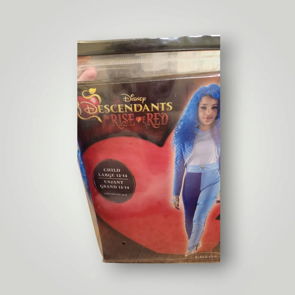 Disney Descendants 4 The Rise Of Red Chloe Halloween Costume L 12 14 - Picture 4 of 8